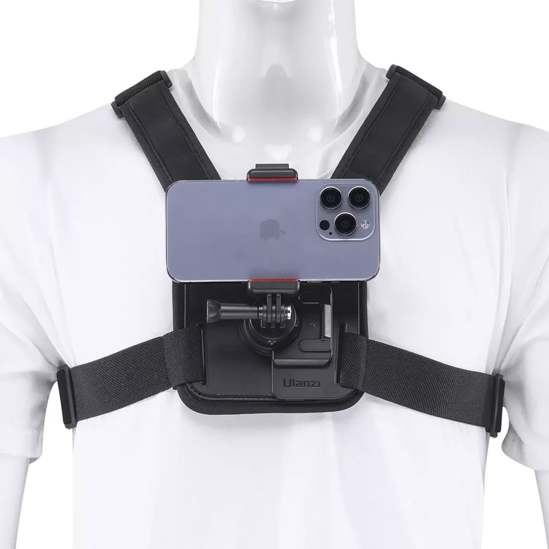 Szelki ULANZI Go Quick II Uchwyt na Klatkę do Kamer GoPro DJI Insta Telefonu