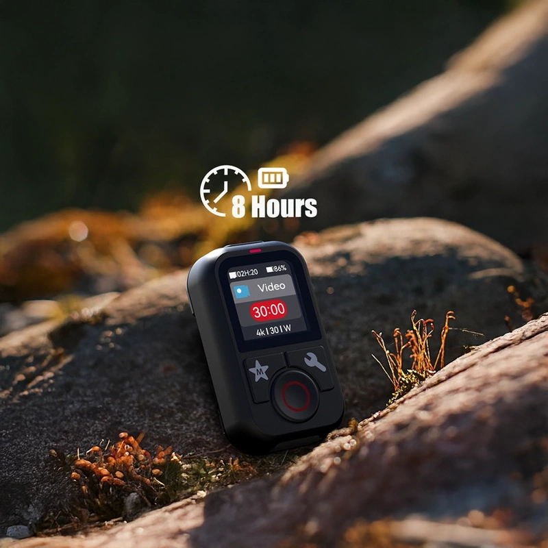 Pilot Bluetooth Telesin T13 do GoPro Hero 13 12 11 10 9 MAX HERO 2024 IP54 + GRATIS! Zestaw montażowy 3M