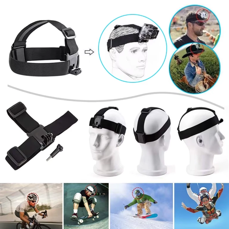 Zestaw XL Akcesoria 50w1 do Kamer Sportowych GoPro DJI Insta 