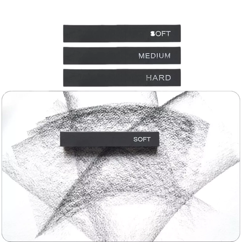 Profesjonalny Zestaw do Szkicowania Rysowania 33w1 Ołówki Węgle w Etui