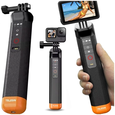 Uchwyt Pływający Boja z Pilotem Bluetooth Wodoodporna do GoPro 13 12 11 10 9 8 MAX GRATIS Mocowania + Wlepka