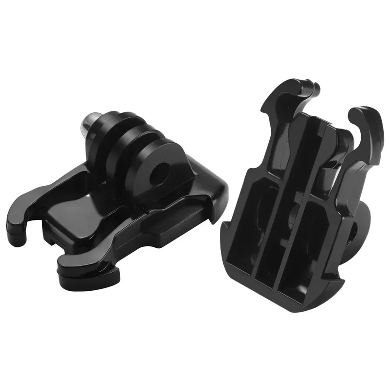 Uchwyt Zagięty Adapter Zagięty J-Hook Przylepiec 3M do Kasku Kamer GoPro DJI