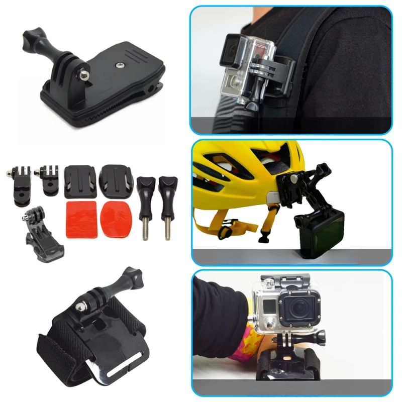 Zestaw XL Akcesoria 50w1 do Kamer Sportowych GoPro DJI Insta 