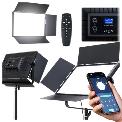 Lampa Studyjna Panelowa Fotograficzna LED 150W 3200-5600K Pilot