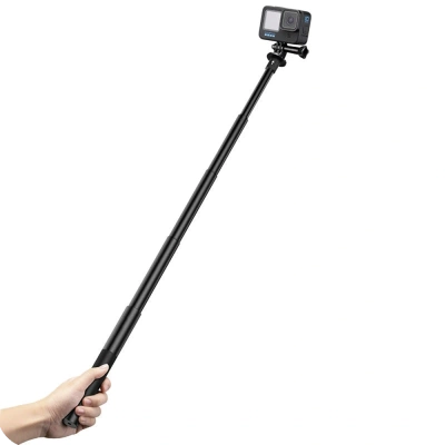 Uchwyt Monopod Statyw do Insta360 GoPro Invisible Selfie Stick 121cm + GRATIS! Zestaw montażowy 3M