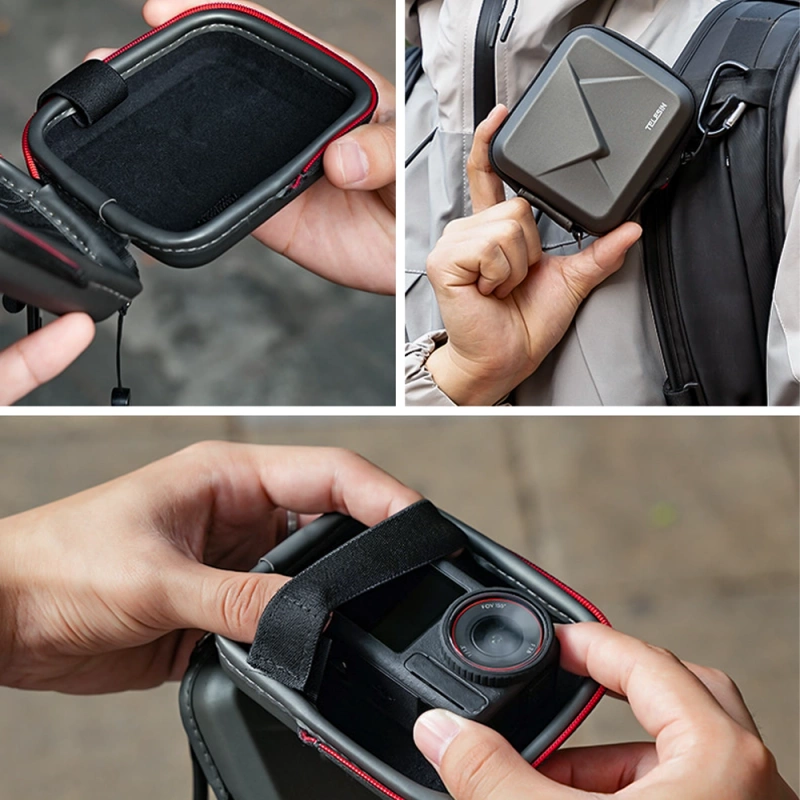 Etui Ochronne Case Telesin do Kamer Sportowych GoPro DJI Ace
