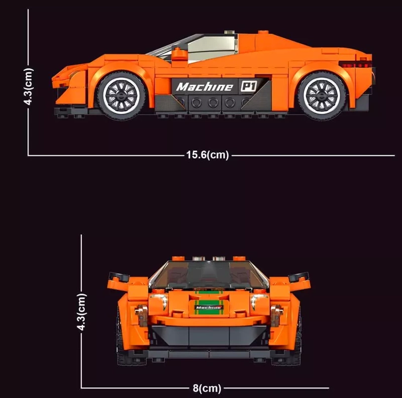 Klocki Mould King Samochód Super Car 306el na Prezent Kolekcjonerski