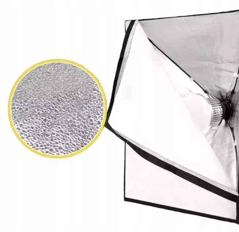 Softbox Lampa Softbox Zestaw 2x 125W Statywy Studyjny do Fotografii Zdjęć