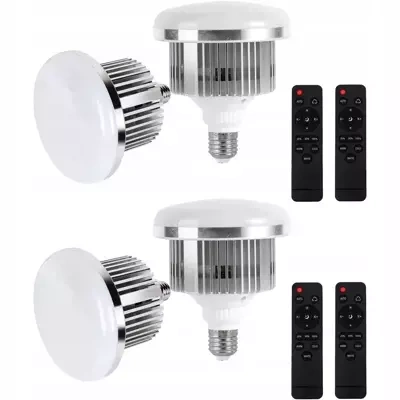 Żarówka Fotograficzna E27 5500K 85W/1050W LED  do Softboxu Zestaw 4szt