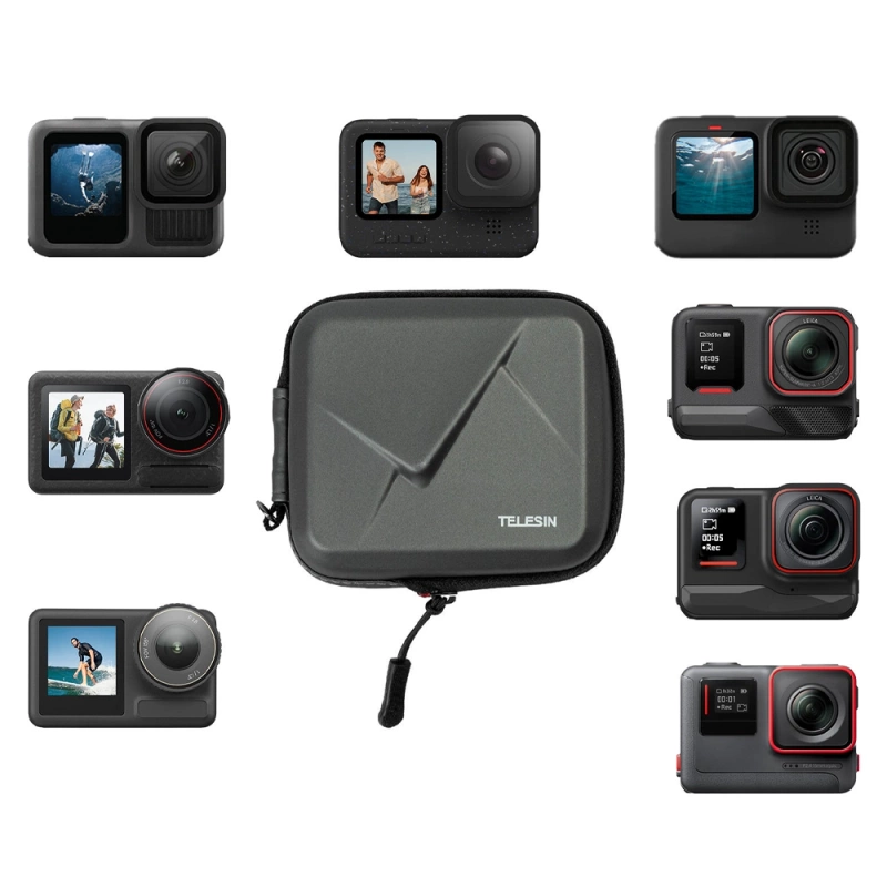 Etui Ochronne Case Telesin do Kamer Sportowych GoPro DJI Ace