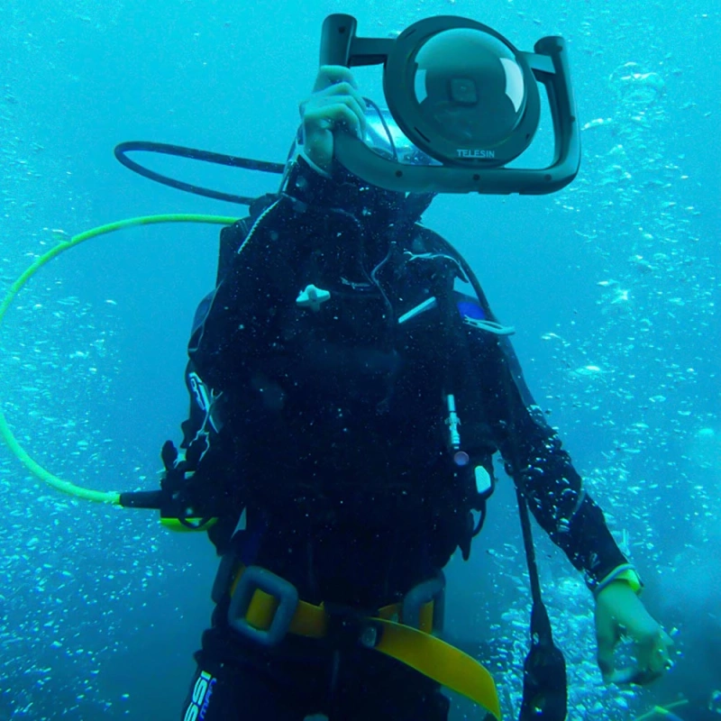 Obudowa Wodoszczelna Port Dome do GoPro 13 12 11 10 9 + GRATIS! Zestaw montażowy 3M