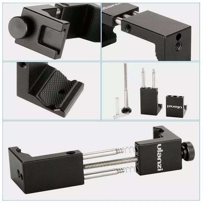 Ulanzi ST-02s Uchwyt  Adapter Statywowy 1/4'' do Telefonu Kijka Statywu 