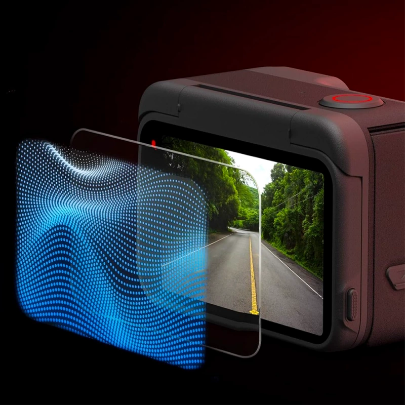 Szkło Hartowane 9H na Ekran Obiektyw 3w1 do Insta 360 Ace Pro 2