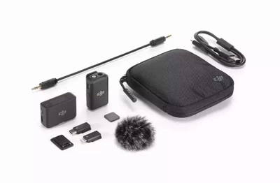 Bezprzewodowy system transmisji audio DJI Mic Basic (1 TX + 1 RX) 