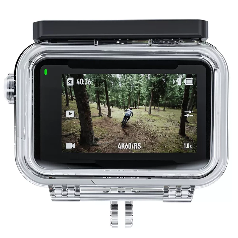 Obudowa Wodoszczelna Wodoodporna Telesin 45m do Kamery DJI Action 5 4 3 + GRATIS! Zestaw montażowy 3M