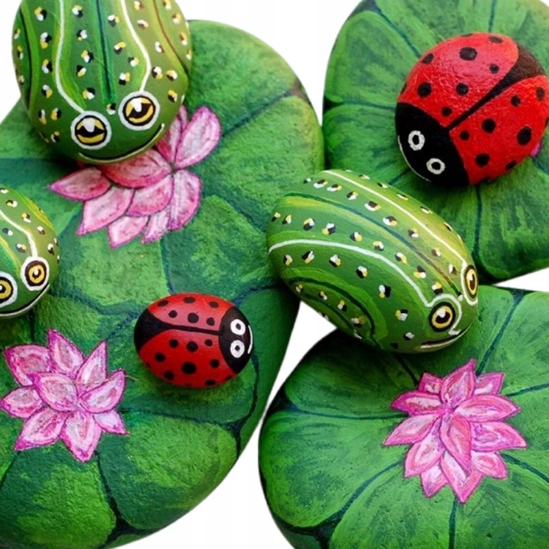 Markery Akrylowe Pisaki Flamastry Do Malowania Kamieni Ubrań Szkła Butów 18