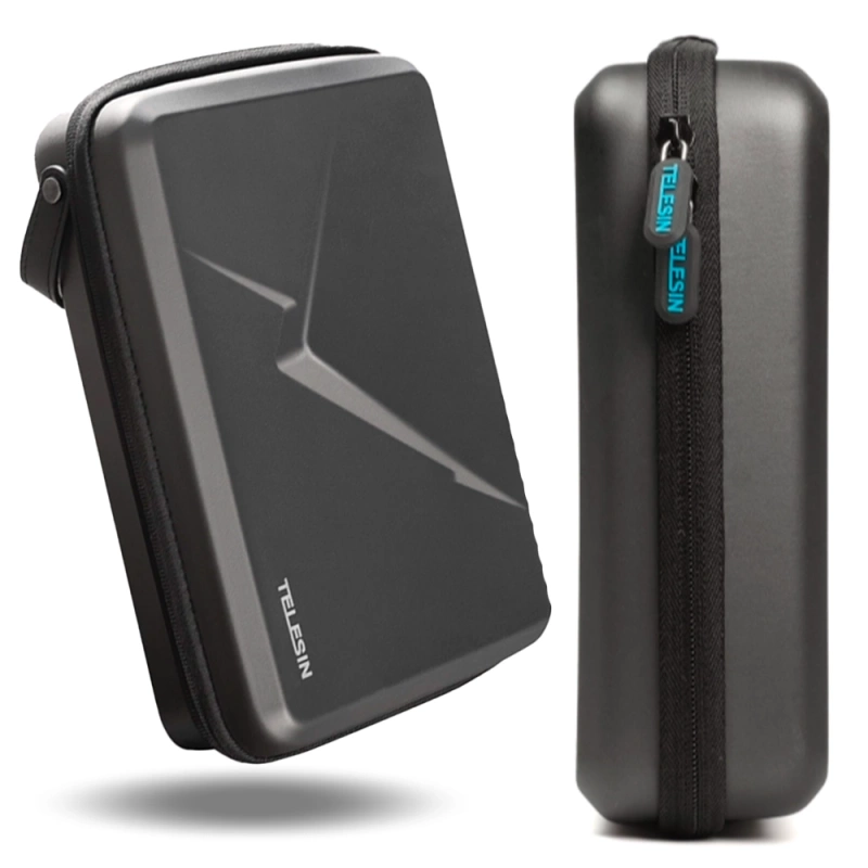 Walizka Etui Case Telesin do Kamery Sportowej DJI Action 5 4 3 + GRATIS! Zestaw montażowy 3M