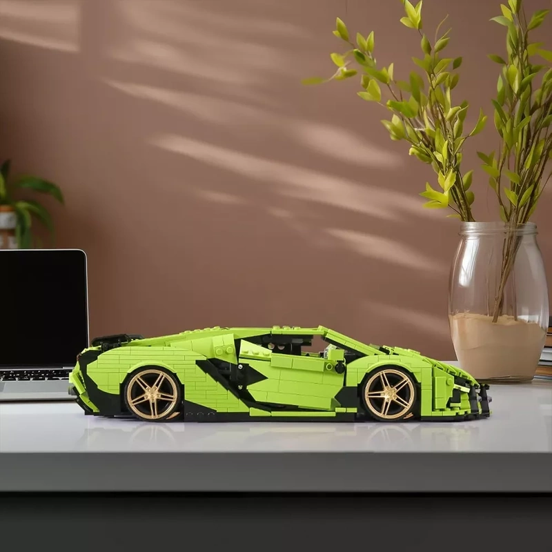 Klocki Mould King Samochód Lamborghini Sian 1133el 32cm na Prezent