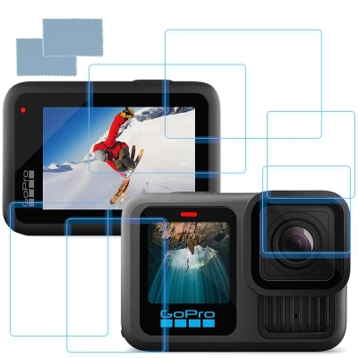 Folia Ochronna na Ekran Obiektyw do Kamery GoPro HERO 13 Black - 6szt