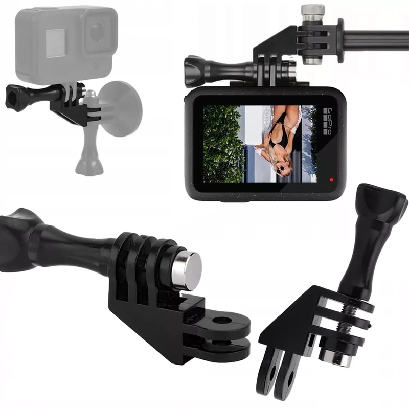 Adapter Kątowy 90° Uchwyt Śruba do Kamer Sportowych GoPro DJI Insta 360