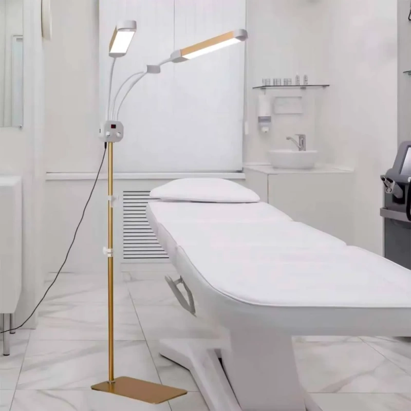 Lampa Kosmetyczna PRO LED 36W Podwójna do Paznokci Rzęs Giętka Pilot