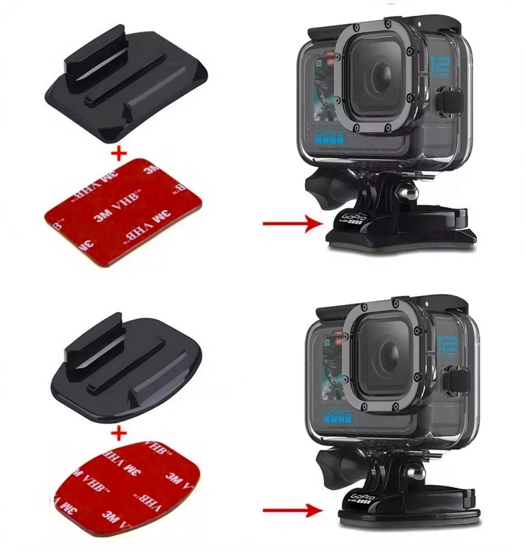 Przylepce Taśma Naklejka 3M Zestaw 6szt VHB do Kamer GoPro DJI Action Insta
