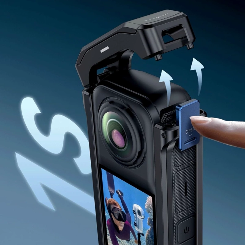 Obudowa Aluminiowa Ramka Montażowa Frame Mount do Insta 360 X4