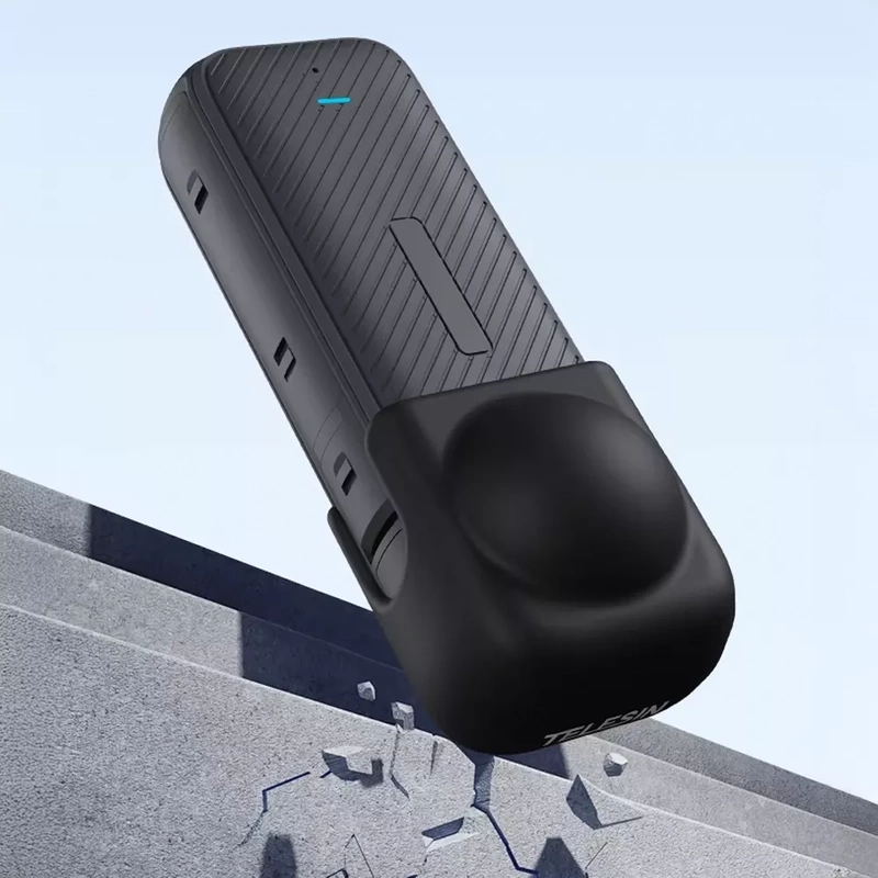 Silikonowa Osłona Obudowa na Obiektyw do Insta360 X4 Telesin