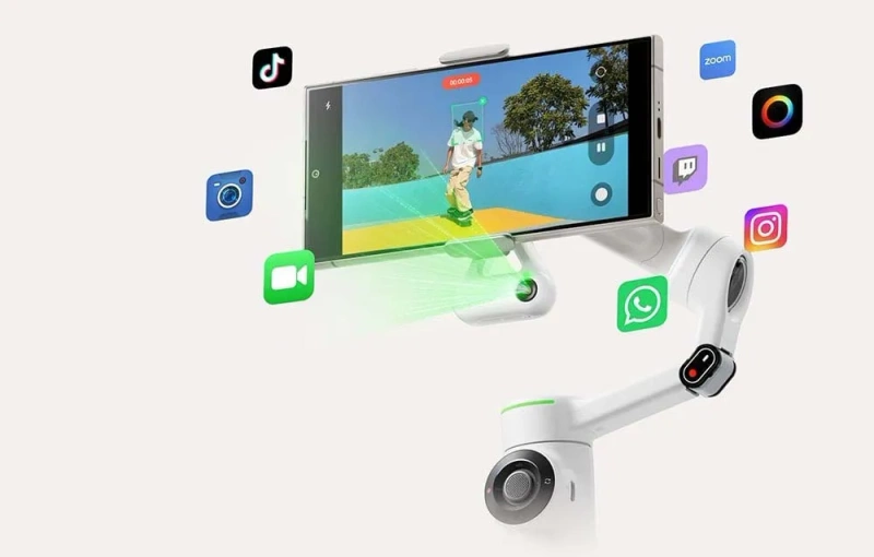 Stabilizator Insta360 Flow 2 Pro Creator Bundle (biały)