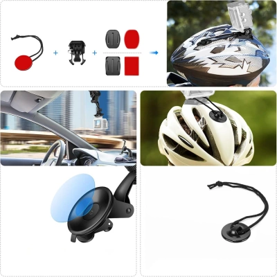 Zestaw XL Akcesoria 50w1 do Kamer Sportowych GoPro DJI Insta 