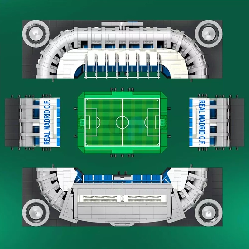 Klocki Mould King Station Real Madryt St. Bernabeu 4266el. na Prezent