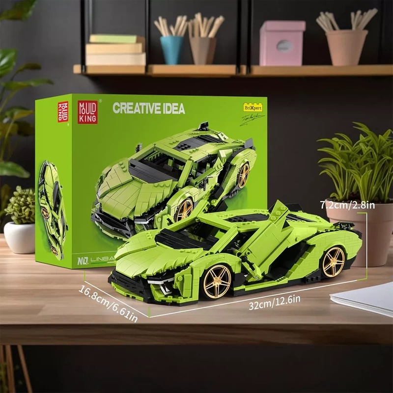 Klocki Mould King Samochód Lamborghini Sian 1133el 32cm na Prezent