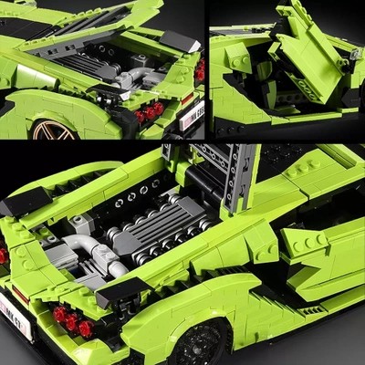 Klocki Mould King Samochód Lamborghini Sian 1133el 32cm na Prezent