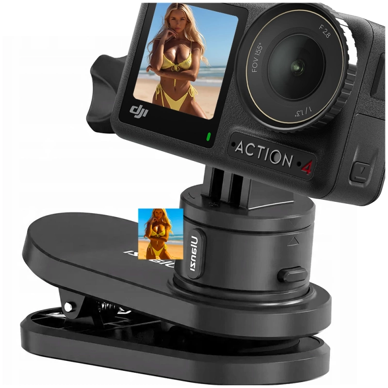 Uchwyt Zacisk Klips do Plecaka Ulanzi Go-Quick 2 do GoPro DJI Insta