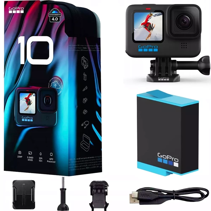 Outlet - Kamera GoPro HERO 10 Black - Autoryzowany Sprzedawca