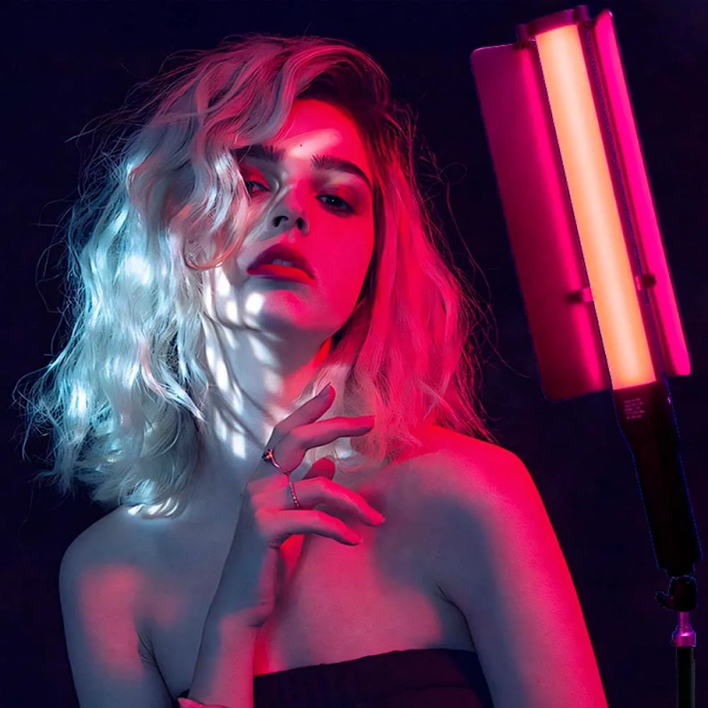 Miecz Świetlny RGB LED 40W Profesjonalny Lampa Fotograficzna Video