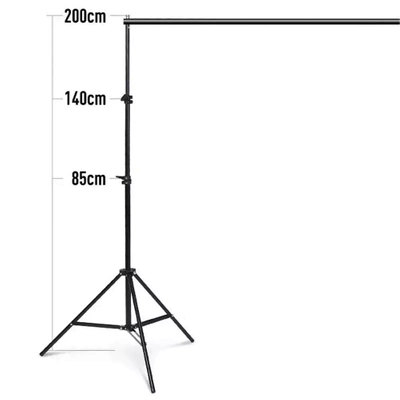 Statyw do Tła Fotograficznego Teł Zestaw 200x200cm