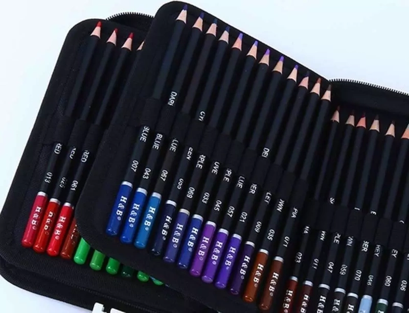 Kredki Ołówkowe Zestaw Kredek Artystyczny 120 kolorów