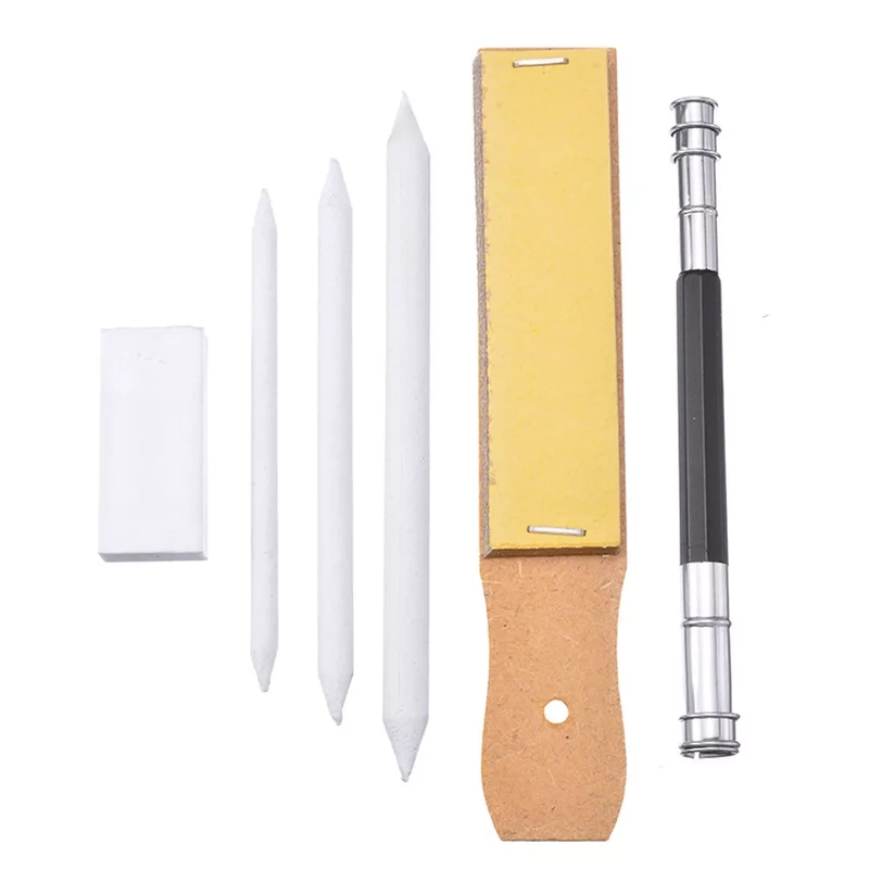 Profesjonalny Zestaw do Szkicowania Rysowania 33w1 Ołówki Węgle w Etui