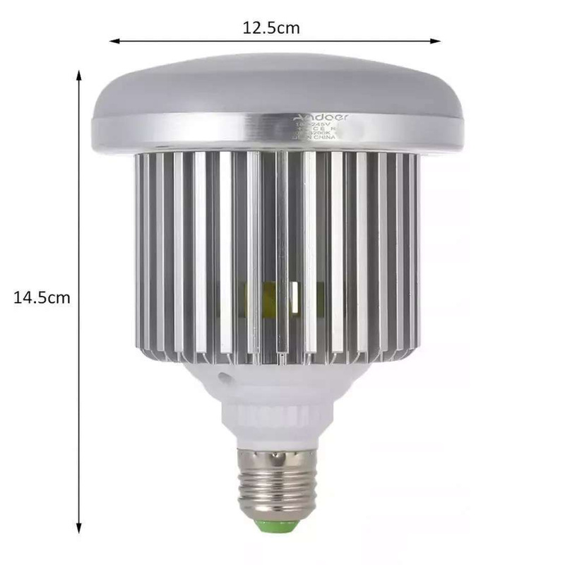 Żarówka Fotograficzna E27 5500K 85W/1050W LED  do Softboxu Zestaw 4szt
