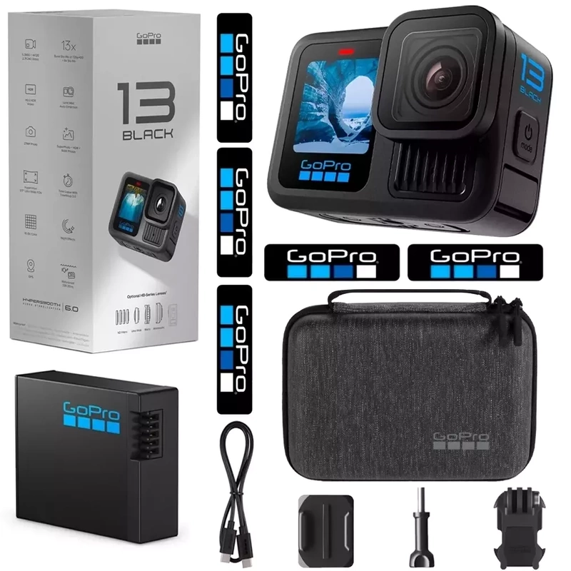 Kamera GoPro 13 HERO Black + Etui Walizka do Kamer GoPro Casey Molded 