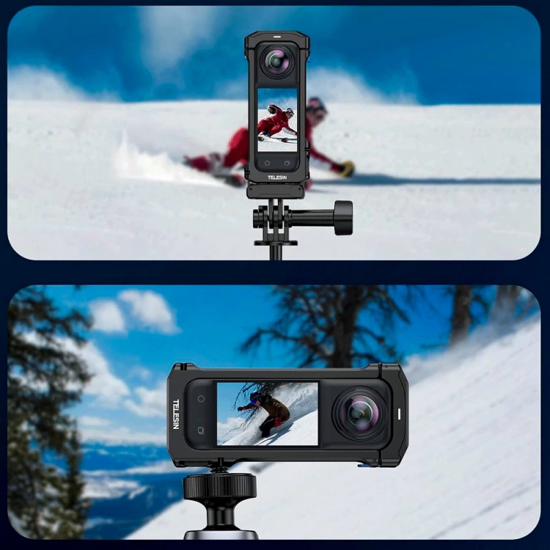 Obudowa Aluminiowa Ramka Montażowa Frame Mount do Insta 360 X4