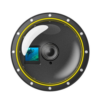 Obudowa Wodoszczelna Wodoodporna TELESIN do Kamer DJI Action 5 4 3 + GRATIS! Zestaw montażowy 3M