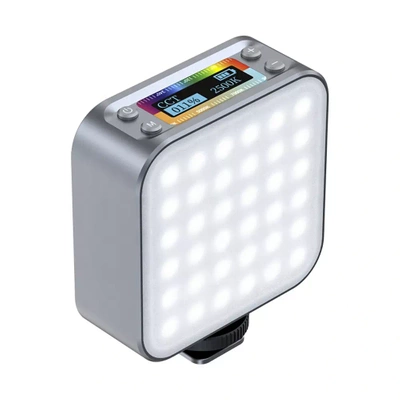 Lampa Fotograficzna Video RGB / Bi Color LED Dwustronna Aku 2500mAh