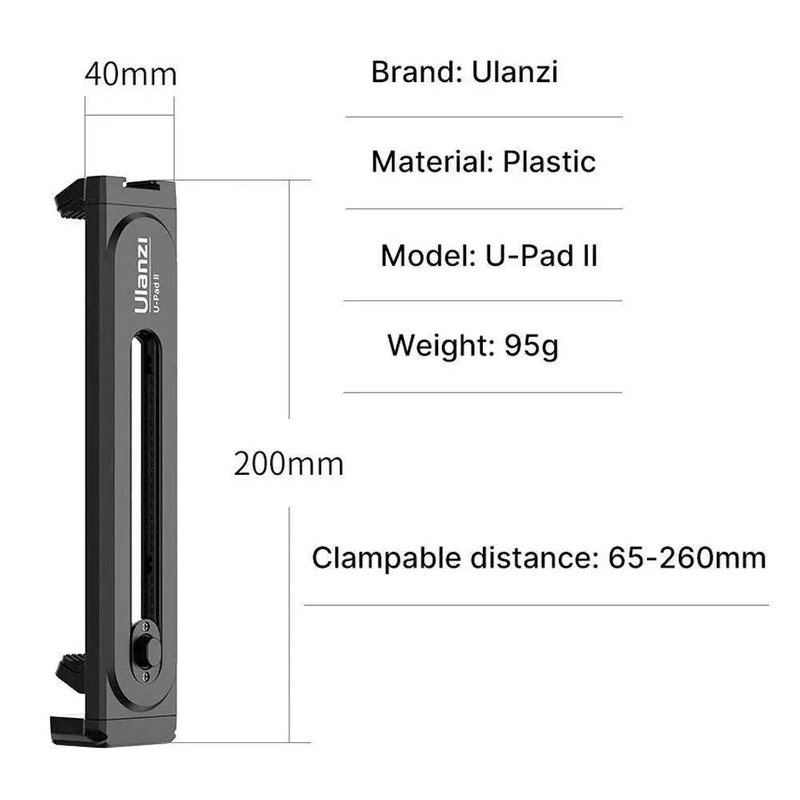 Outlet - Uchwyt Adapter na Tablet Telefon do Statywu Kijka Ulanzi Upad 2