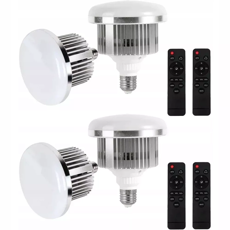 Żarówka Fotograficzna E27 5500K 85W/1050W LED  do Softboxu Zestaw 4szt