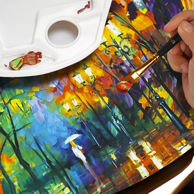 Farba Akrylowa 1200 ml - Brązowa / Burnt Umber