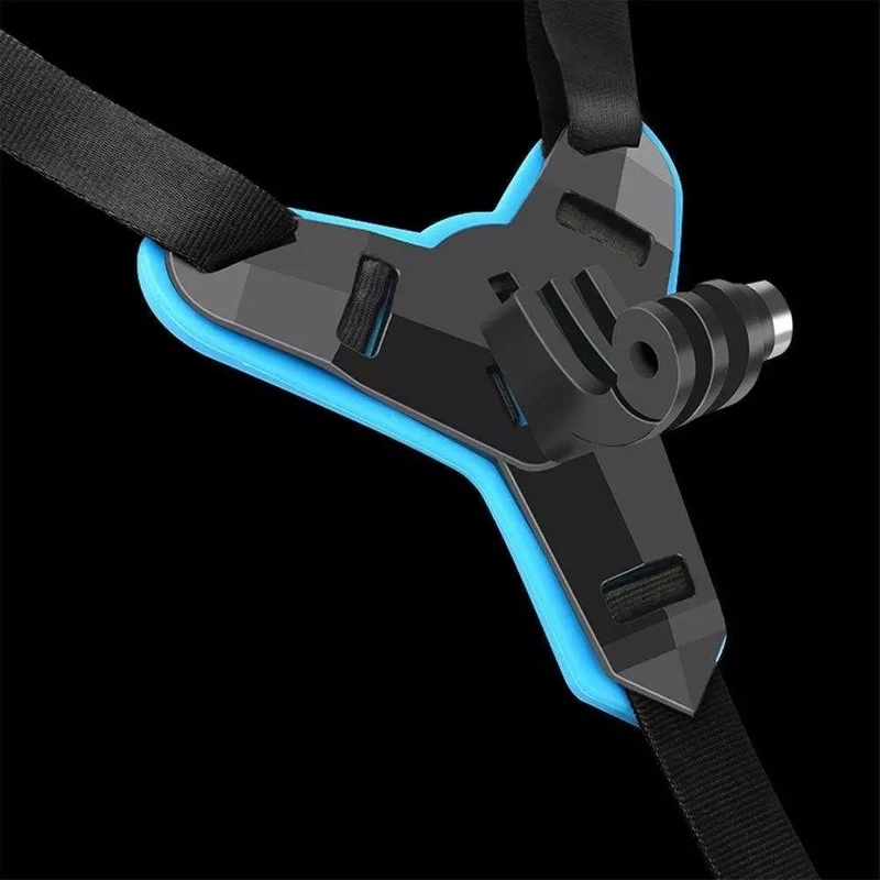 Uchwyt na Kask Szczękę do GoPro Hero 13 12 11 10 9 8 7 Mini + GRATIS! Zestaw montażowy 3M