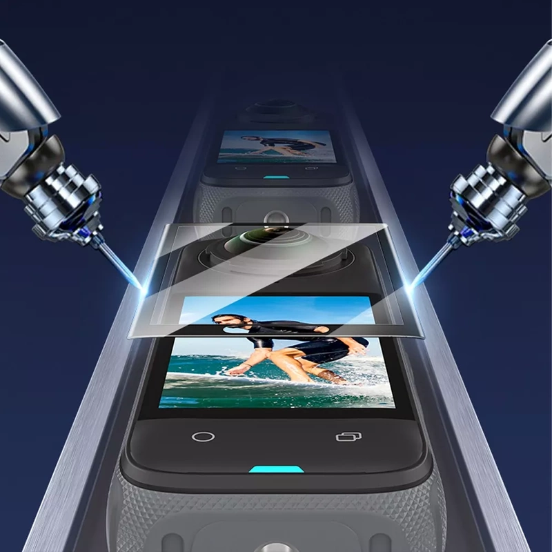 Szkło Hartowane na Ekran LCD do Kamery Insta360 X4 Telesin