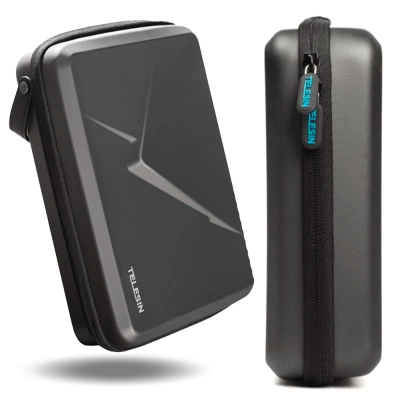 Walizka Etui Case Telesin do Kamery Sportowej DJI Action 5 4 3 + GRATIS! Zestaw montażowy 3M